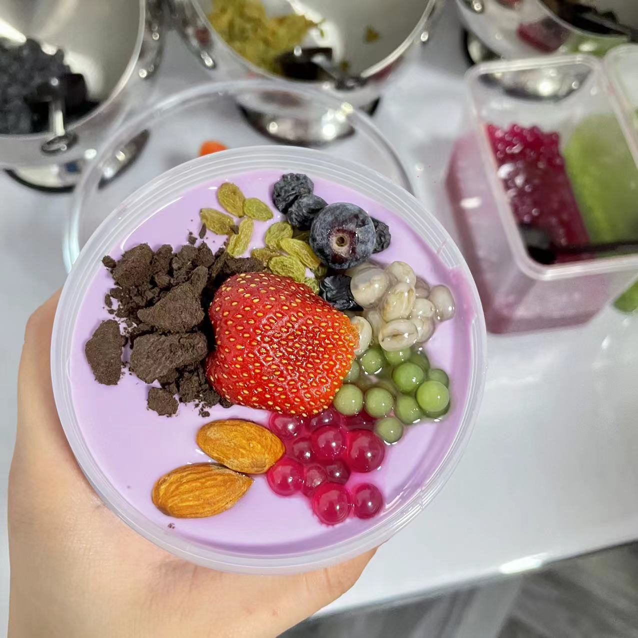 辛李记厚切炒酸奶
